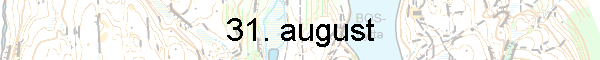 31. august